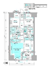 ディームス方南町 502 間取り図