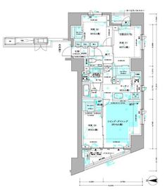 ディームス方南町 805 間取り図