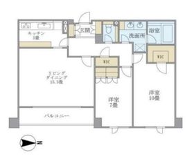 DOGWOOD南麻布 402 間取り図