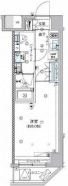 セジョリ早稲田ウエスト 502 間取り図