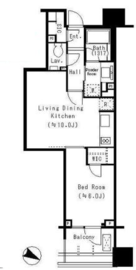 プラウド千代田淡路町 4階 間取り図