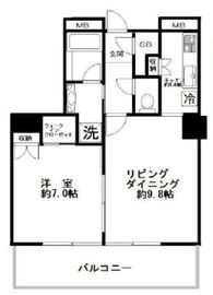 東京レジデンス千代田九段下 9階 間取り図