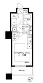 ザ・パークハウス西新宿タワー60 4階 間取り図