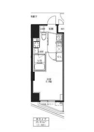 S-RESIDENCE池袋Norte (エスレジデンス池袋ノルテ) 202 間取り図