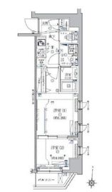 クレイシア菊川 4階 間取り図