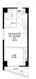 メゾン鳥越 301 間取り図