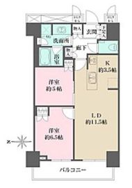 パークハウス清澄白河タワー 20階 間取り図