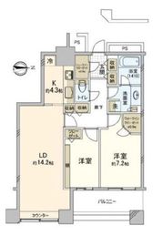 東京シーサウスブランファーレ 10階 間取り図