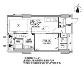 東雲キャナルコートCODAN 12-1206 間取り図