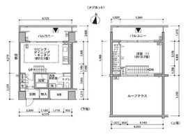 東雲キャナルコートCODAN 17-1114 間取り図