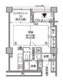 東雲キャナルコートCODAN 15-502 間取り図