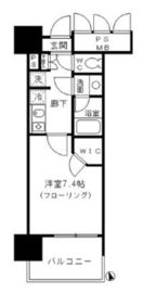 フォンテーヌ芝浦 10F1 間取り図