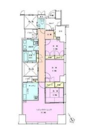 茅場町ファーストレジデンス 1207 間取り図