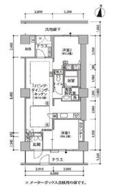 東雲キャナルコートCODAN 21-207 間取り図