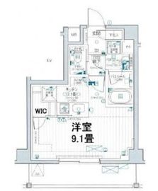 デュオステージ本郷 2階 間取り図