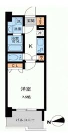 プライマル浅草橋 603 間取り図