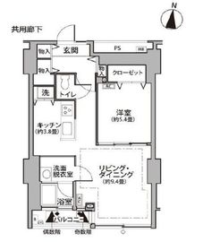 東雲キャナルコートCODAN 11-912 間取り図