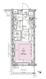 クレイシア目黒碑文谷 5階 間取り図