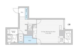 ラレイナ市谷加賀町 403 間取り図