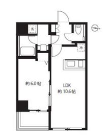 ブルーミング西麻布 301 間取り図