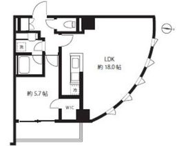 ブルーミング西麻布 302 間取り図