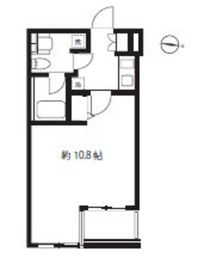 ブルーミング西麻布 202 間取り図