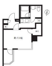 ブルーミング西麻布 703 間取り図