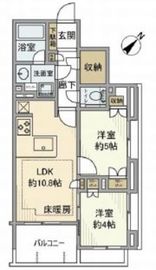 ヴェレーナ祐天寺 3階 間取り図