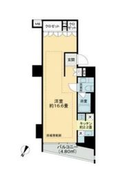 セルフィスタ渋谷 3階 間取り図