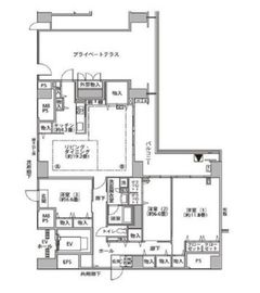 東雲キャナルコートCODAN 17-712 間取り図