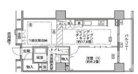 東雲キャナルコートCODAN 18-319 間取り図