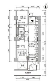 東雲キャナルコートCODAN 21-803 間取り図