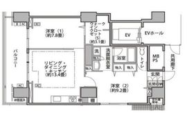 東雲キャナルコートCODAN 16-203 間取り図