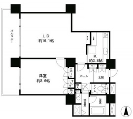 リバーポイントタワー 2011 間取り図