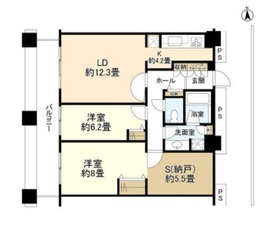 東京シーサウスブランファーレ 14階 間取り図