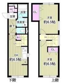 スタンズ神楽坂 503 間取り図