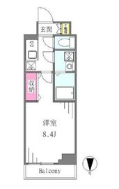 ジェノヴィア錦糸町2スカイガーデン 1階 間取り図