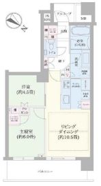 パークホームズ豊洲ザ・レジデンス 12階 間取り図