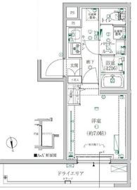 クレイシア都立大学クラッセ 1階 間取り図