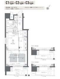 ZOOM日本橋蛎殻町 3階 間取り図