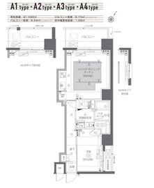 ZOOM日本橋蛎殻町 5階 間取り図