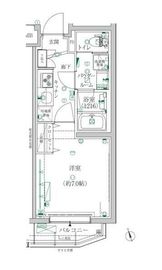 クレイシア都立大学クラッセ 2階 間取り図