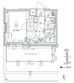 クレイシア都立大学クラッセ 4階 間取り図