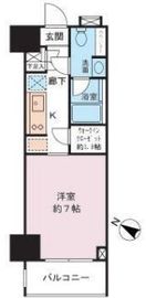 パークリュクス渋谷北参道mono 11階 間取り図