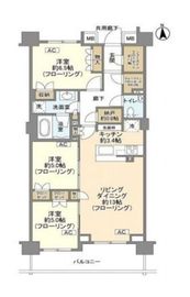 ザ・パークハウス桜新町翠邸 1階 間取り図