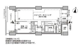 東雲キャナルコートCODAN 16-1409 間取り図