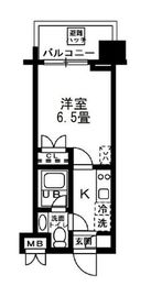 レジディア錦糸町 204 間取り図