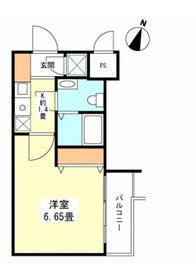 ベレール目黒 202 間取り図
