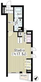 ル・シヤージュ神宮前 212 間取り図