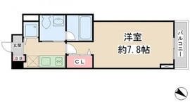 ルクレ日本橋馬喰町 604 間取り図